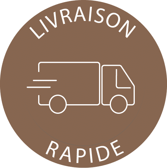 Pictogramme de réassurance pour la livraison rapide