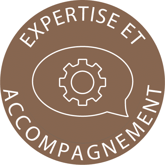 Pictogramme de réassurance pur les expertise et accompagnement