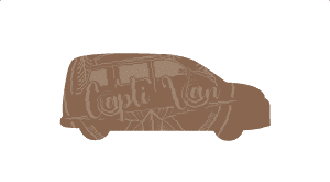 Captivan pictogramme d'un ludospace aménagé avec logo
