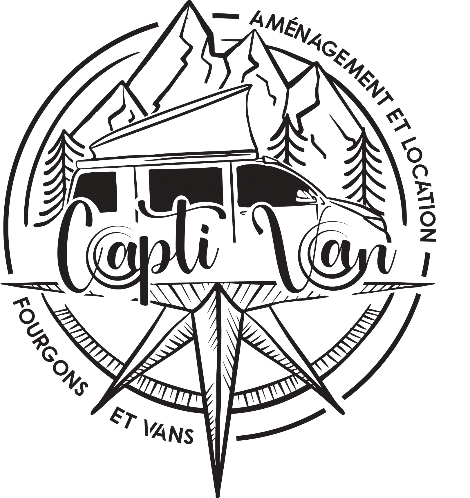 logo de captivan aménagement van