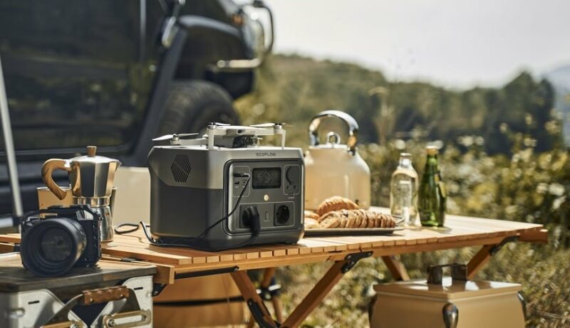 Station d'energie batterie nomade solaire River 2 Max d'Ecoflow en vente sur la boutique en ligne de Captivan