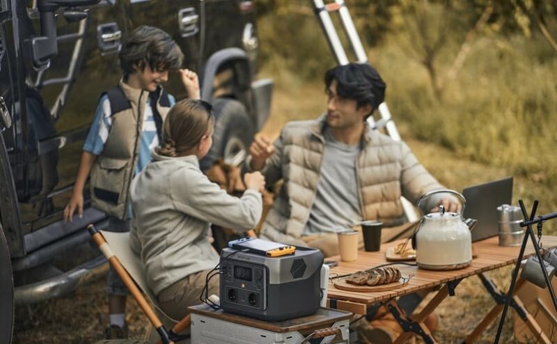Station d'energie batterie nomade solaire River 2 Max d'Ecoflow en vente sur la boutique en ligne de Captivan