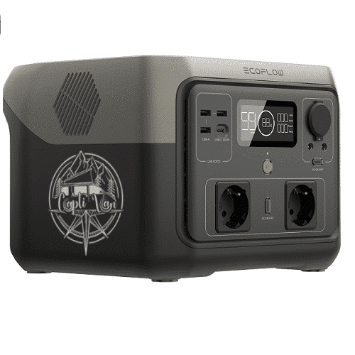 Station d'energie batterie nomade solaire River 2 Max d'Ecoflow en vente sur la boutique en ligne de Captivan