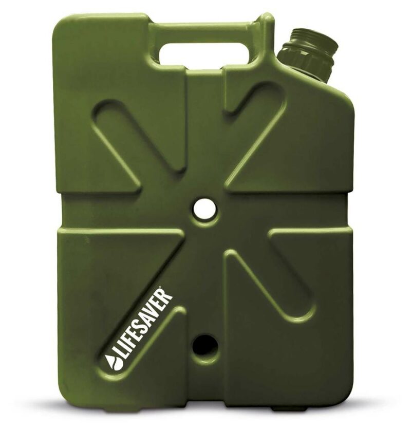 Jerrycan purificateur d'eau Lafesaver vert