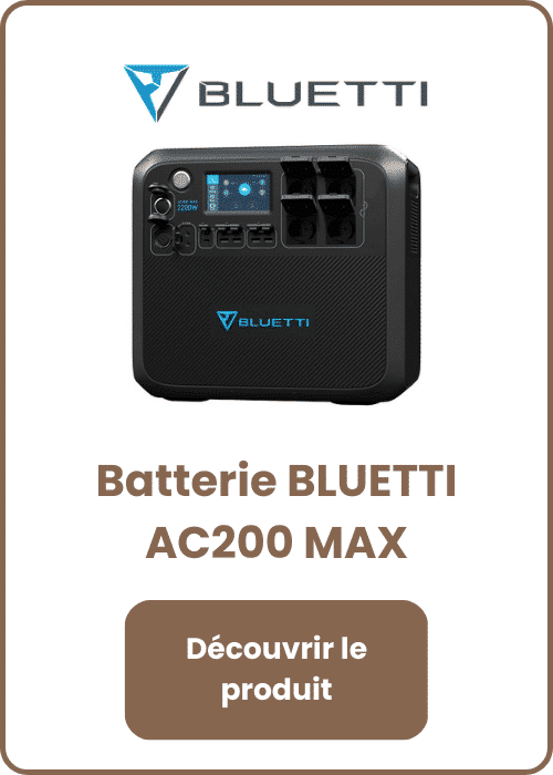 Fiche produit BLUETTI AC200 MAX