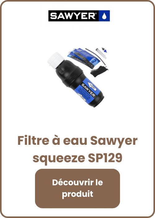 Fiche produit filtre à eau sawyer SP129