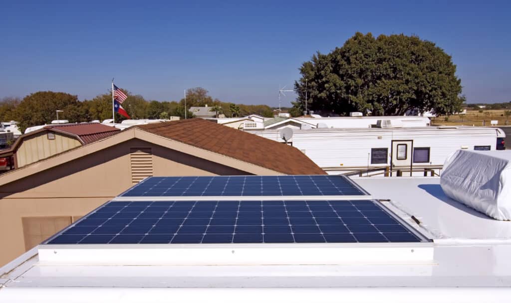 Panneau solaire victron sur camping car