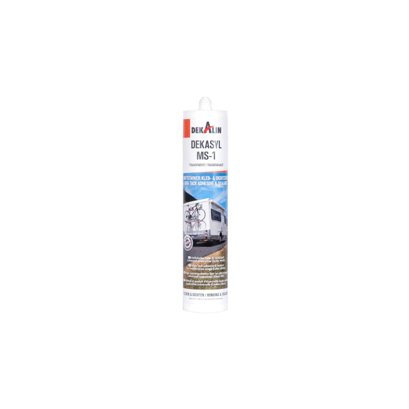 Colle mastic DEKASYL MS-1 pour fixation des panneaux solaires sur camping-car et van aménagé