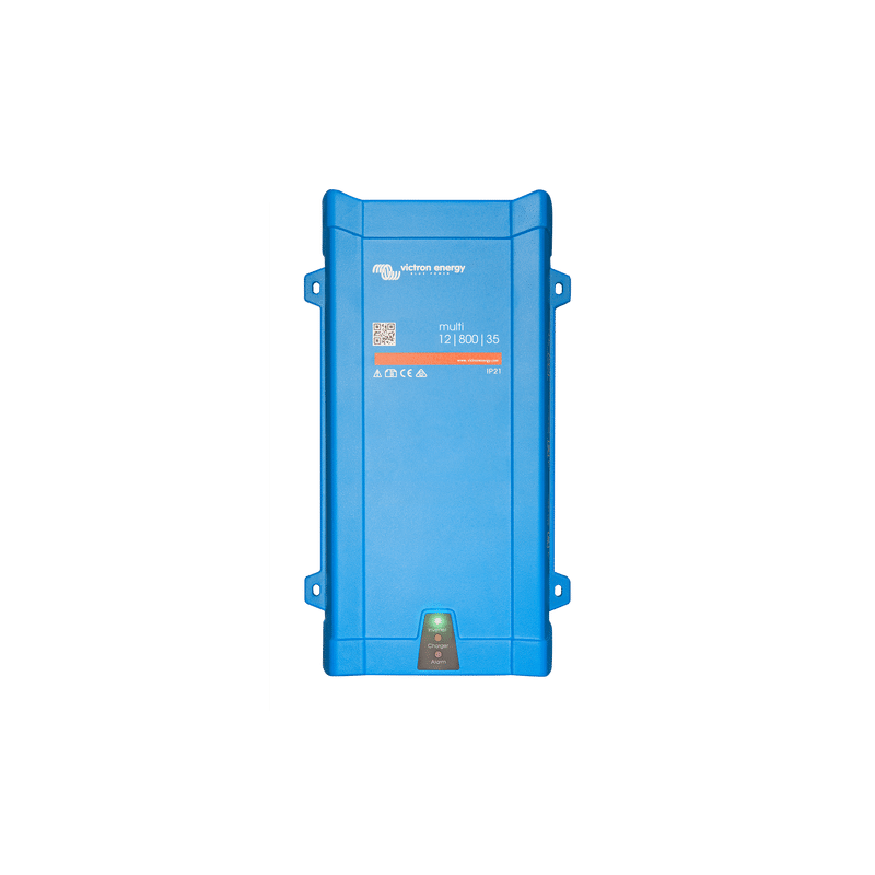 Chargeur convertisseur Multiplus 12/800/35 vu de face