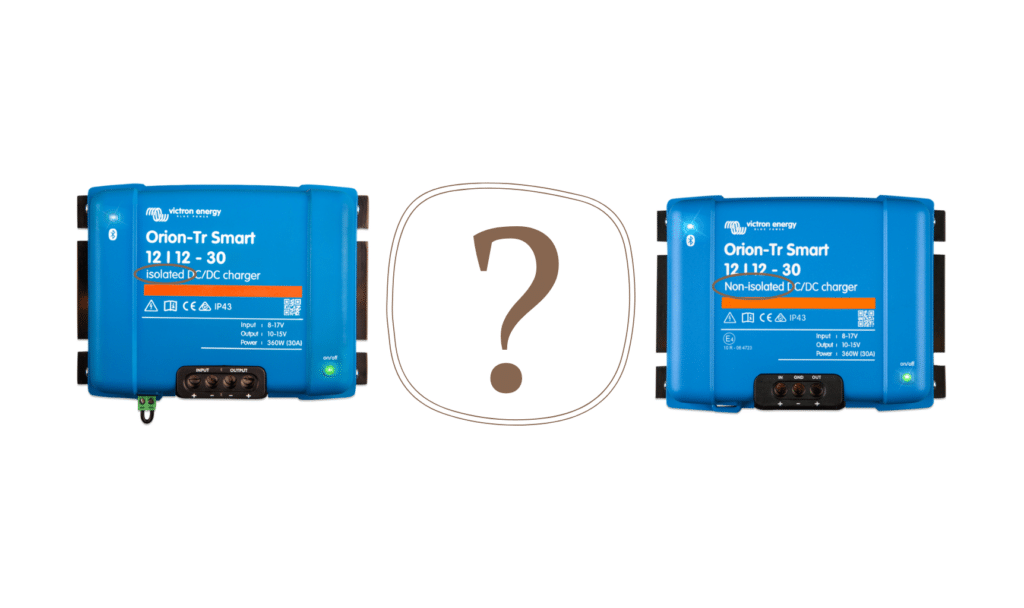 Client se posant la question entre Chargeur Booster DC-DC isolé ou non isolé