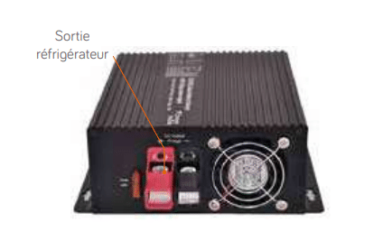 Schéma avant Chargeur Booster MPPT CB30-20F