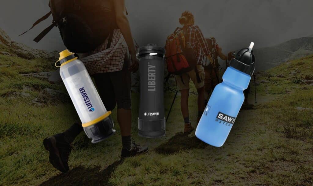 Top 3 des meilleures gourdes filtrantes pour randonnée et trek