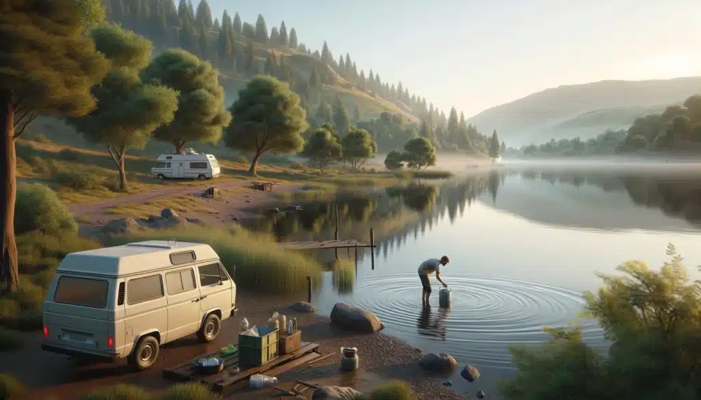 Où trouver de l’eau en camping-car et van aménagé
