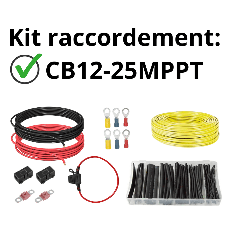Kit raccordement pour CB12-25MPPT