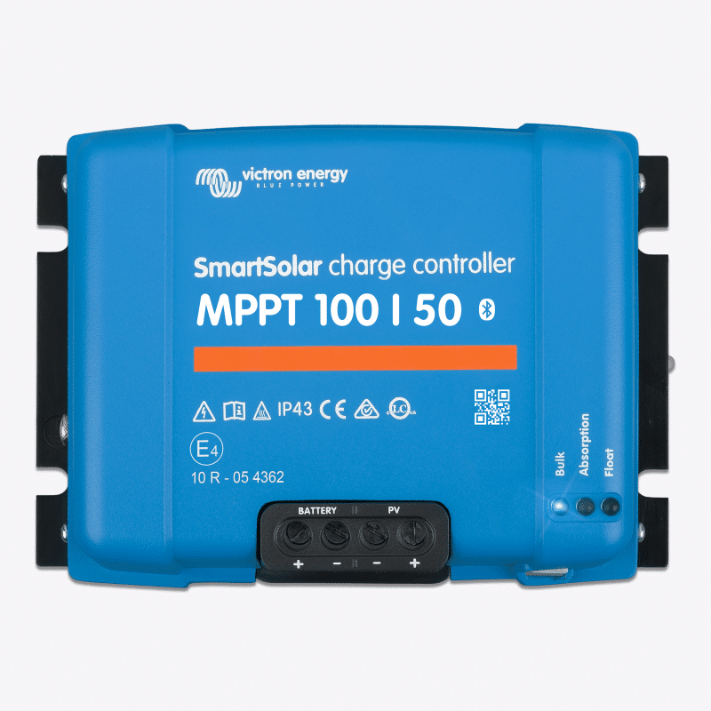 Contrôleur de charge MPPT 100/50 Smart Solar Victron Face