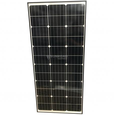 Panneau solaire E-Flat PERC STX 110W de Captivan, capte la lumière en faible luminosité pour un rendement optimal lors de vos voyages.