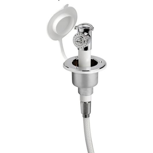 OSCULATI COFFRET DOUCHE ENCASTRÉ MIZAR - Captivan, douchette design pour coque open, facilite l'installation sur pont.