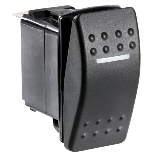 Interrupteur 12 V étanche OSCULATI de Captivan, conçu pour bateaux et camping-cars, avec protection IP 67 pour une installation fiable.