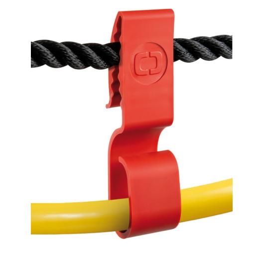 PINCE POUR TUYAU & CÂBLE OSCULATI de Captivan, pince robuste pour cordage Ø 14 à 30 mm, idéale pour suspendre tuyaux et câbles à quai.