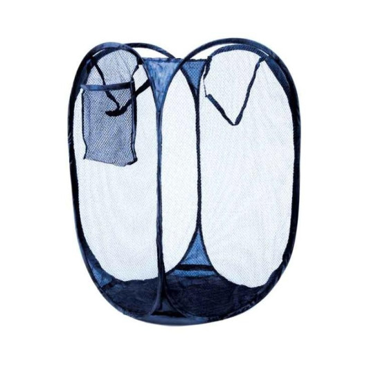 CAMP4 SAC À LINGE FLIP FLOP de Captivan, sac à linge pliant idéal pour camping-car et espace réduit, dimensions 37 x 37 x H 58 cm.