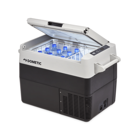 Glacière à compression CFF 45 DOMETIC de Captivan, idéale pour rafraîchir vos aliments en fourgons aménagés et bateaux à moteur.
