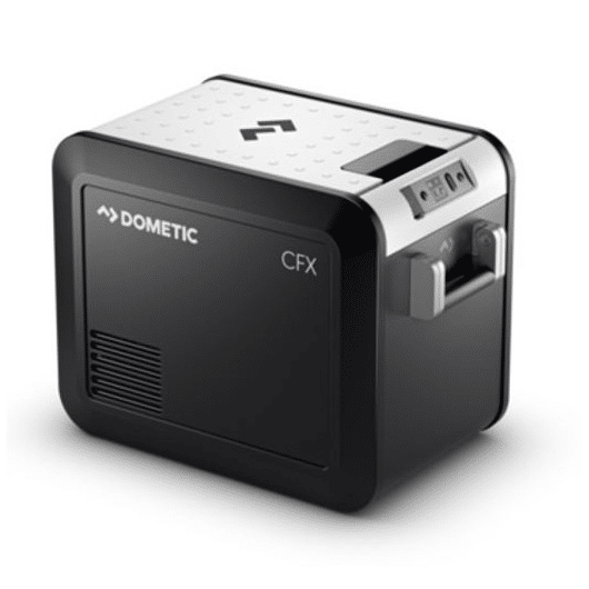 CFX3 25 DOMETIC, boutique Captivan, glacière portable à compresseur, idéale pour camping, bateau, fourgon avec réglage de -22°C à 10°C.