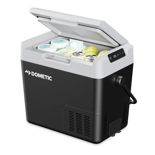 Glacière COOLFREEZE CFF 18 DOMETIC de Captivan, portable, 19 L, idéale pour le bateau, camping-car ou fourgon aménagé.