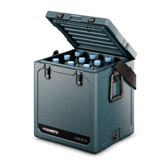 Glacière passive COOL ICE WCI 33 DOMETIC de Captivan, idéale pour camping ou activités outdoor, capacité de 33 L.