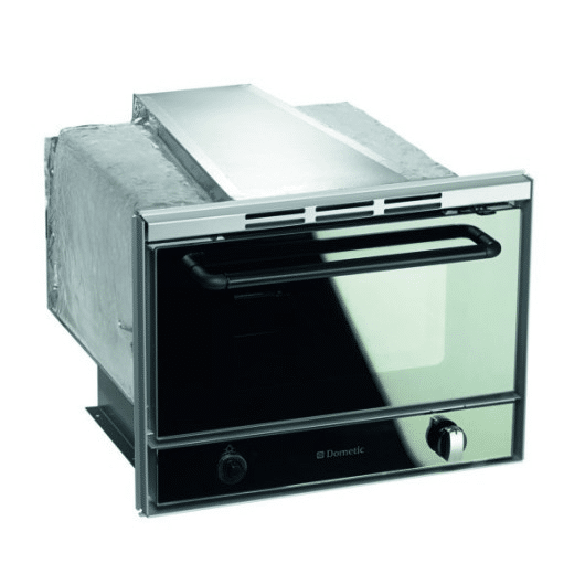 Four à gaz compact OV 1800 DOMETIC de Captivan, idéal pour camping-car et caravane, 18 L, excellent qualité de fabrication.