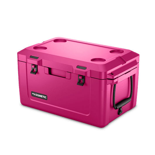 Glacière isotherme passive PATROL 55 DOMETIC de 54 litres, idéale pour des voyages prolongés, disponible chez Captivan.