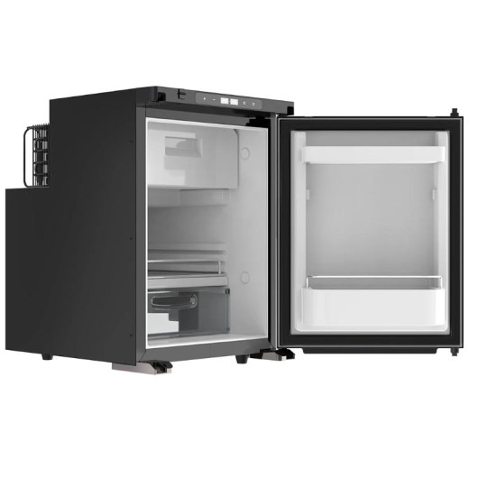 Réfrigérateur à compression BOO R50s double ouverture Argenté 50 litres, Captivan, idéal pour fourgon aménagé, compatible 12/24 V.