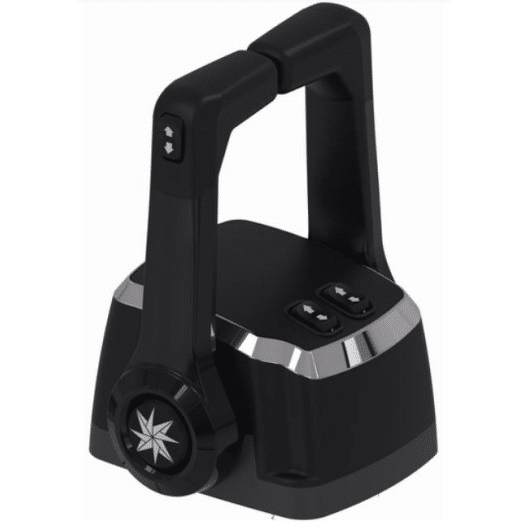 XTREME SERIES DUAL TOP BLACK DOMETIC, boîtier de commande TELEFLEX SL3, précision exceptionnelle, disponible chez Captivan.