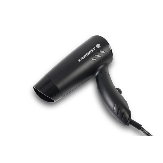 CARBEST SÈCHE CHEVEUX 12V / 180W - Captivan, sèche-cheveux compact et performant pour voyage en camping-car, fourgon ou bateau.