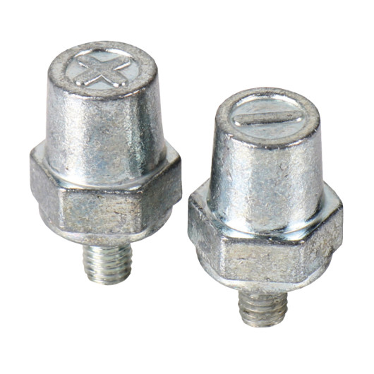 CARBEST SET BORNES DE BATTERIE - Captivan, bornes pour batterie M6 et M8, idéal pour batteries sans bornes conventionnelles.